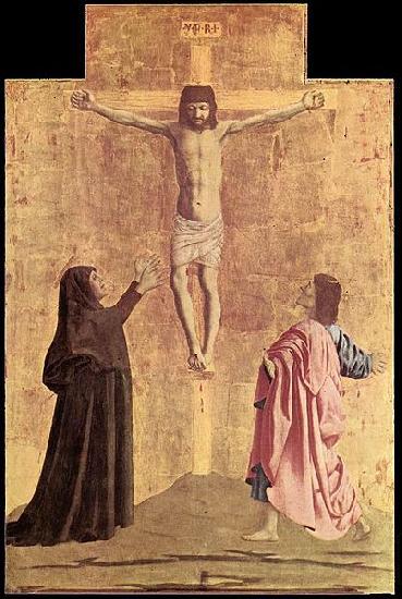 Piero della Francesca Crucifixion Norge oil painting art